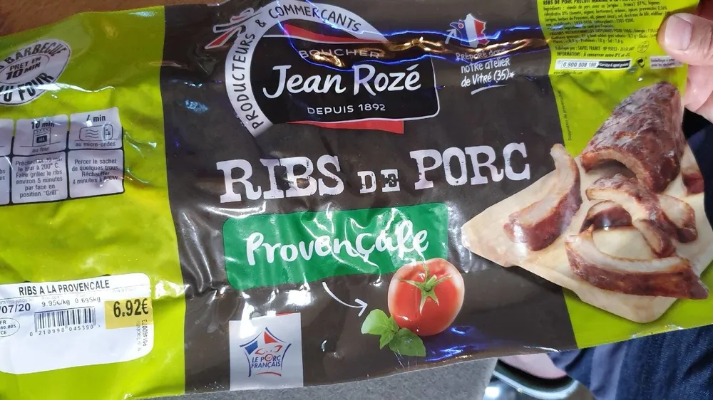 Ribs de porc provençale