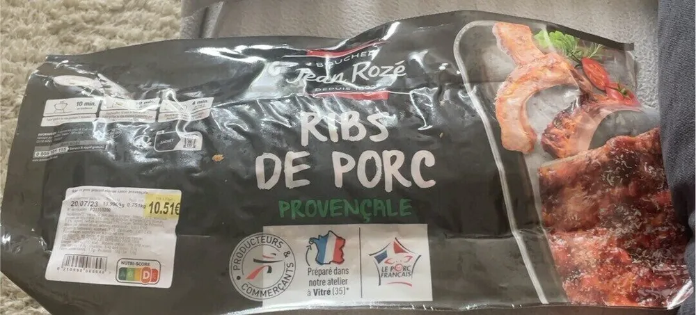 Ribs de porc