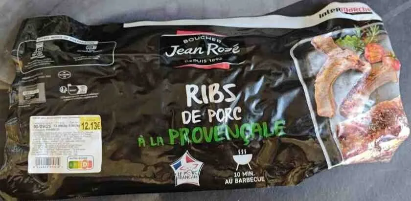 Ribs de porc précuit mariné sauce provençale