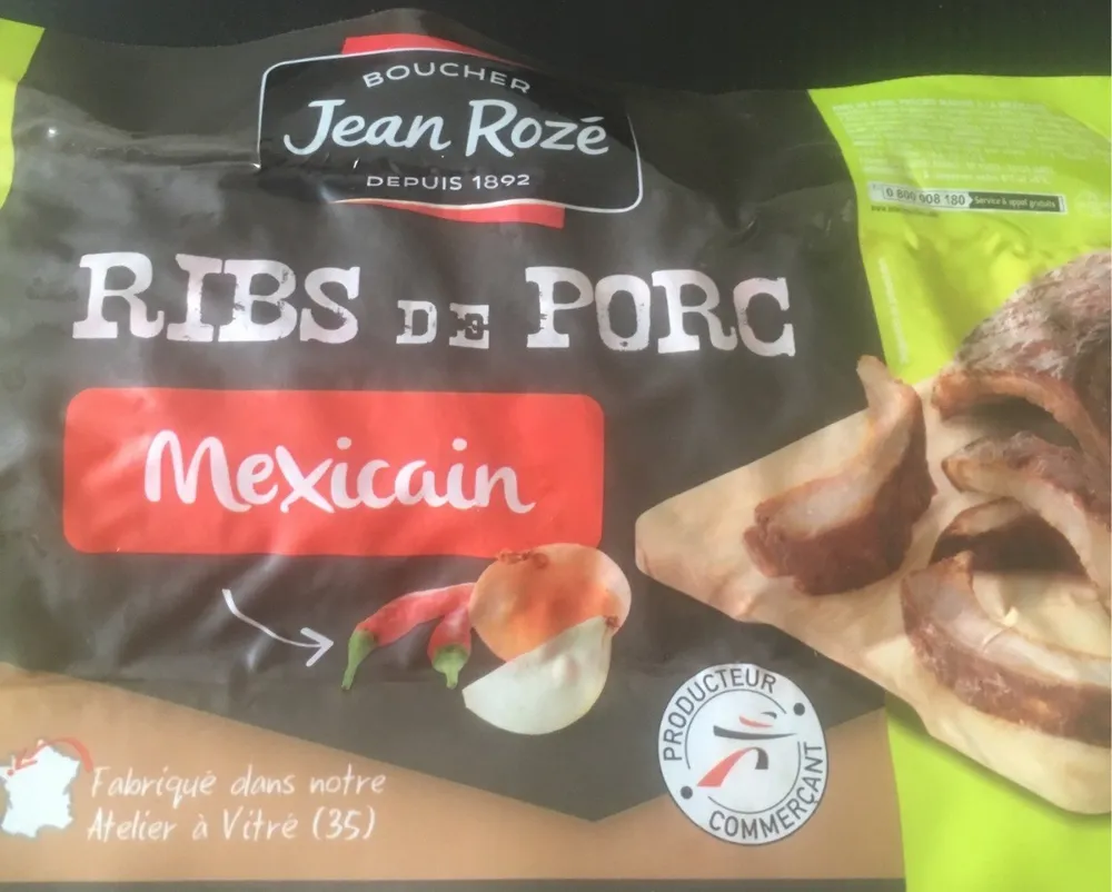 Ribs de porc (Mexicain)
