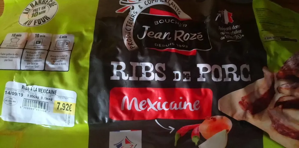 Ribs de porc mexicaine