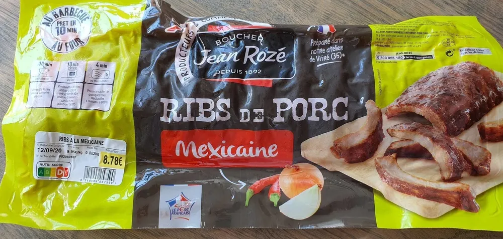 Ribs de porc mexicaine