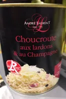 Choucroute aux lardons & au Champagne