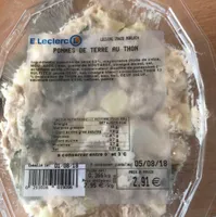 Pommes de terre au thon
