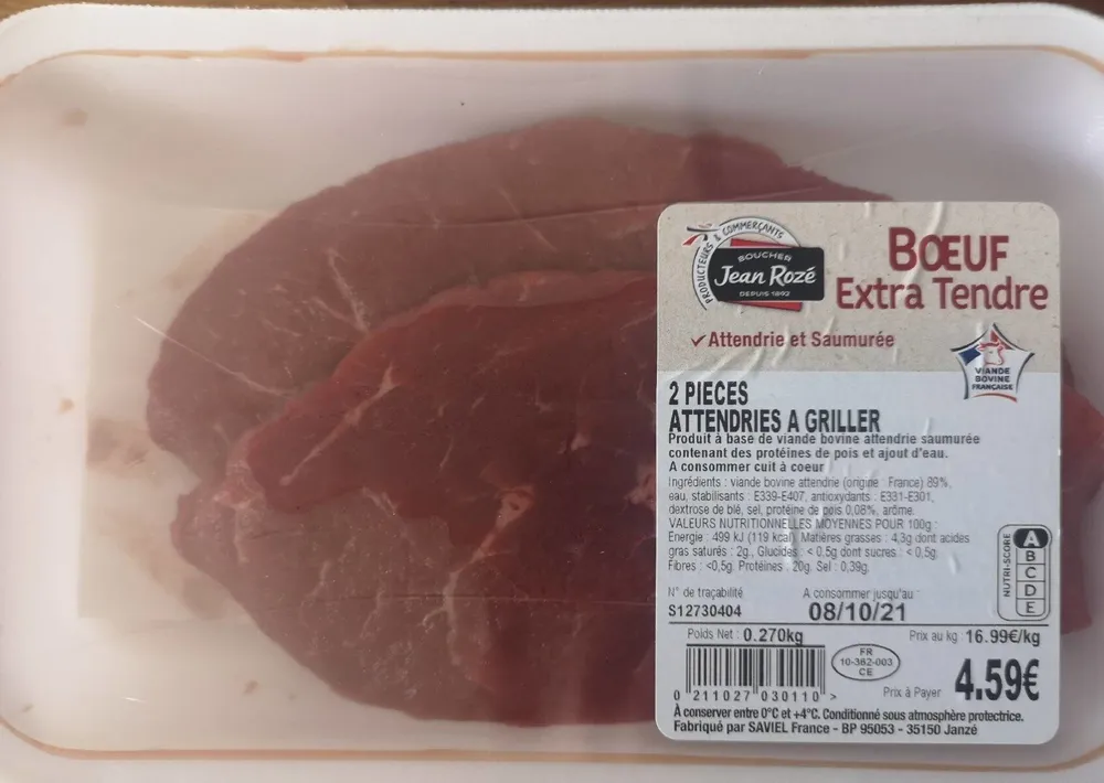 Boeuf extra tendre