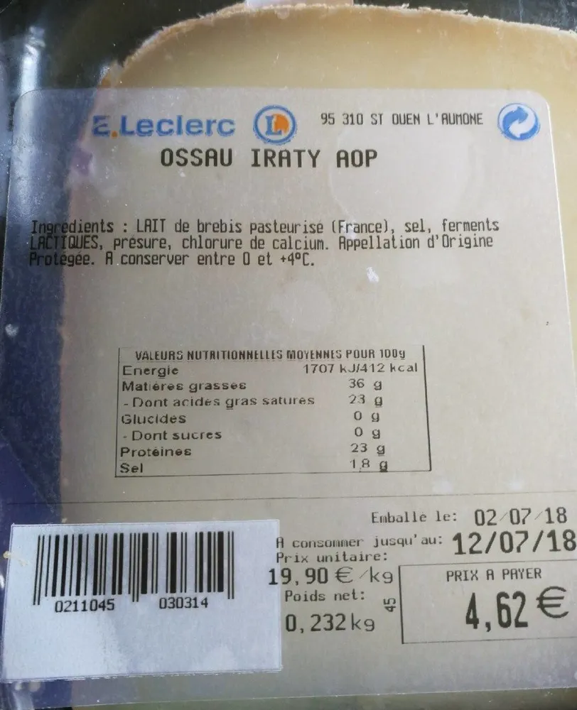 Ossau iraty