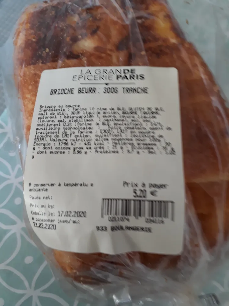 Brioche Beurre