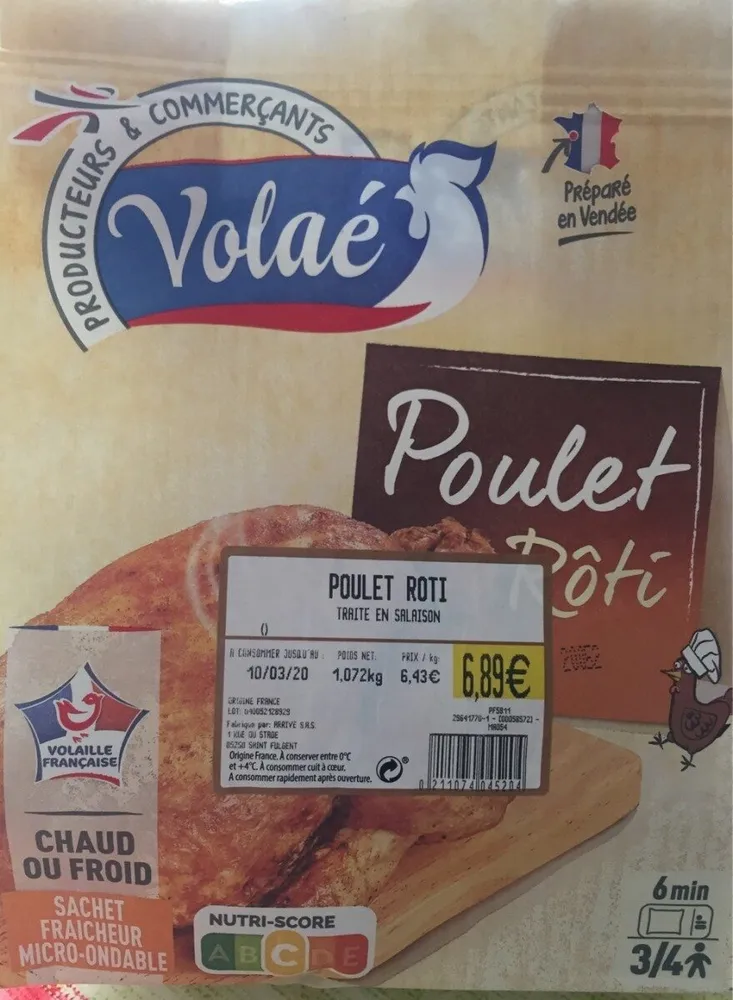 Poulet roti