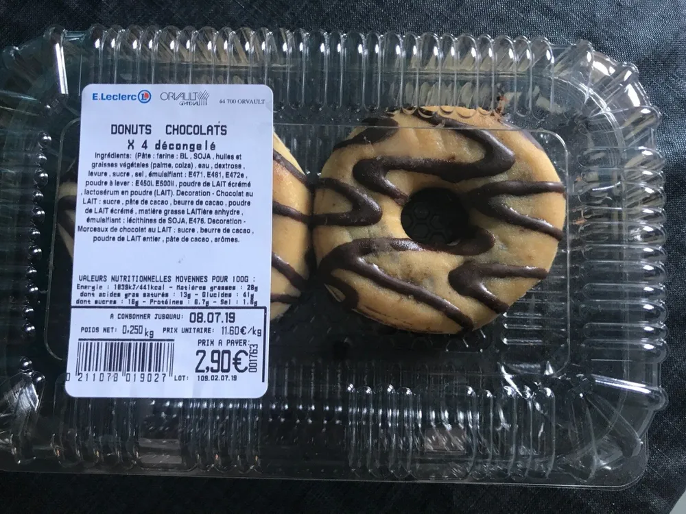 Donuts chocolats