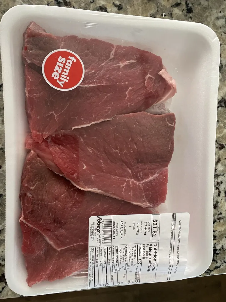 Boneless Cross Rib Simmering Steam