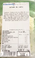 Salade de radis