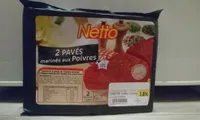 2 pavés marinés aux Poivres