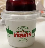 La Faisselle et son coulis mûre myrtille