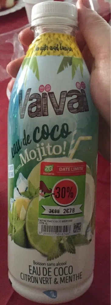 Eau de coco Mojito