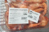 CREVETTES ENTIÈRES CUITES RÉFRIGÉRÉES