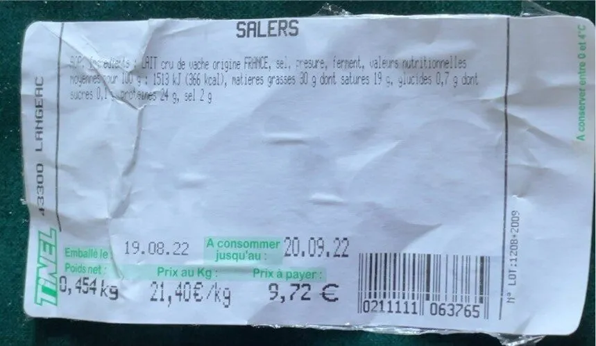 Fromage Salers