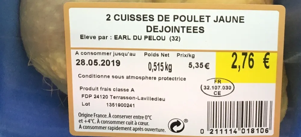Cuisse de poulet