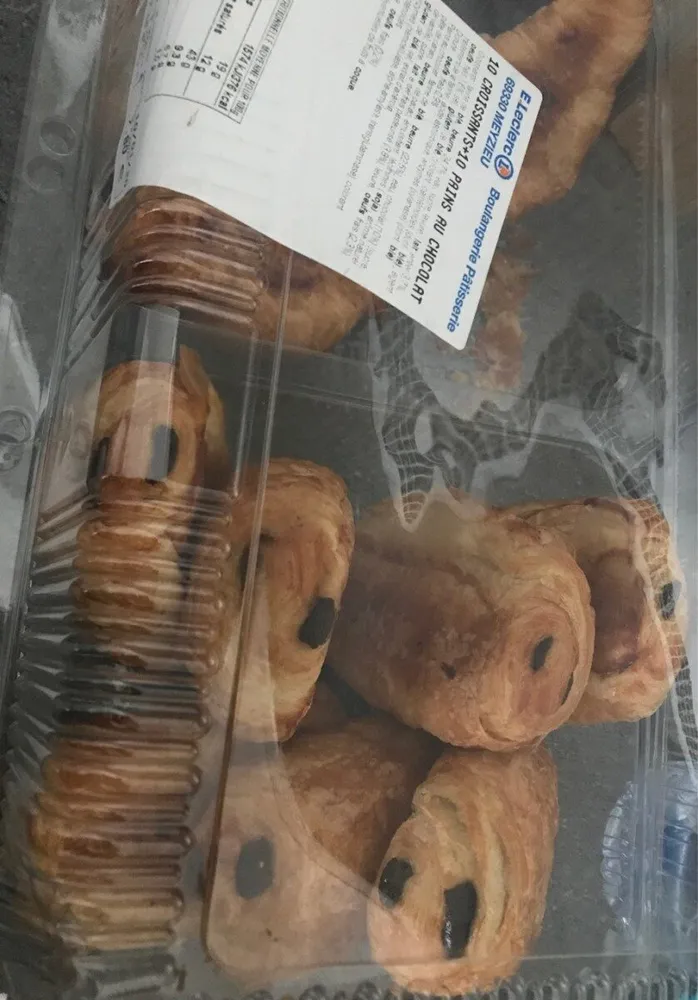 10 croissants + 10 pains au chocolat