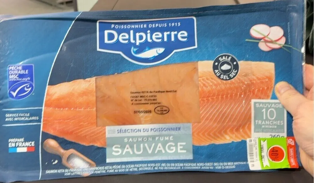 Saumon fume sauvage