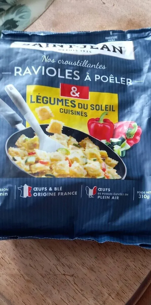 Raviole à poeler