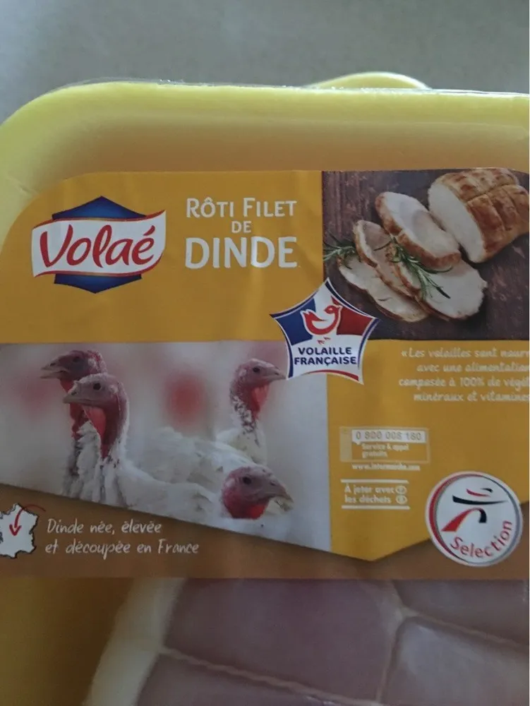 Roti filet de dinde
