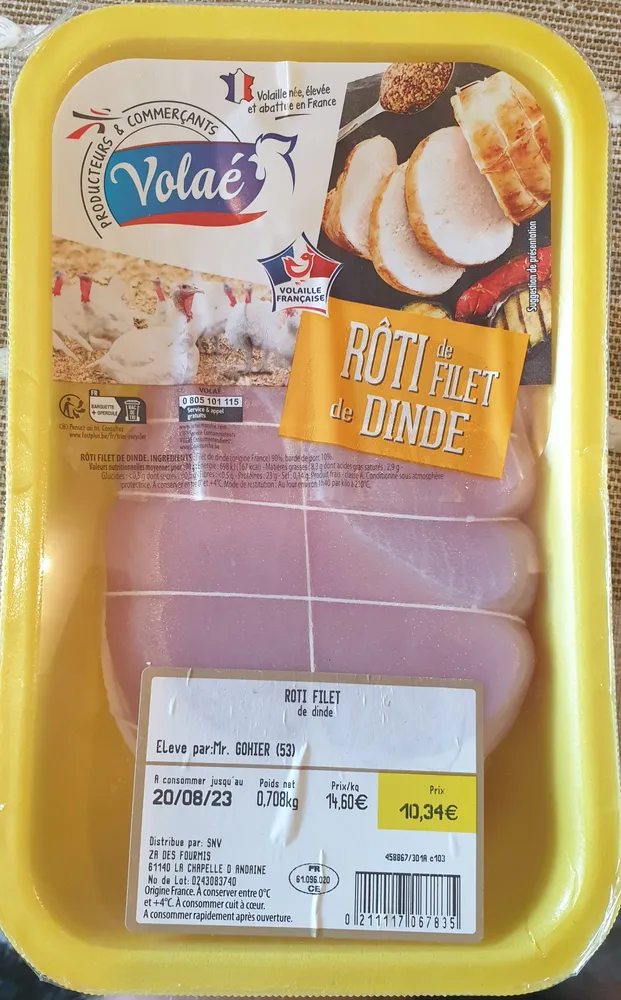 Rôti de dinde