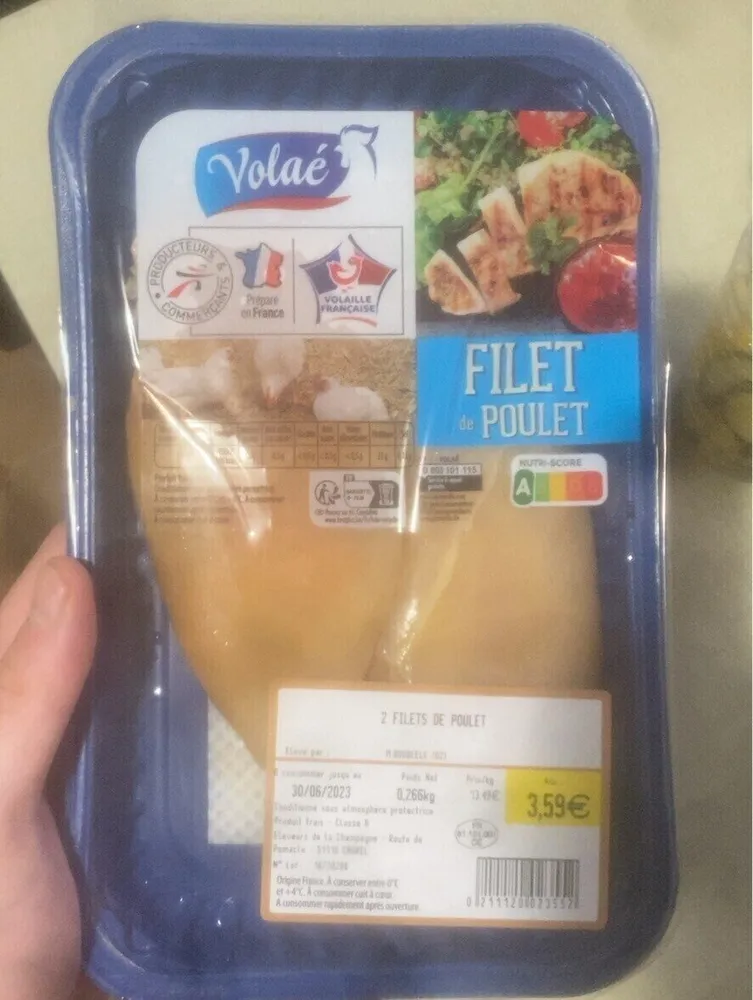Filet de poulet