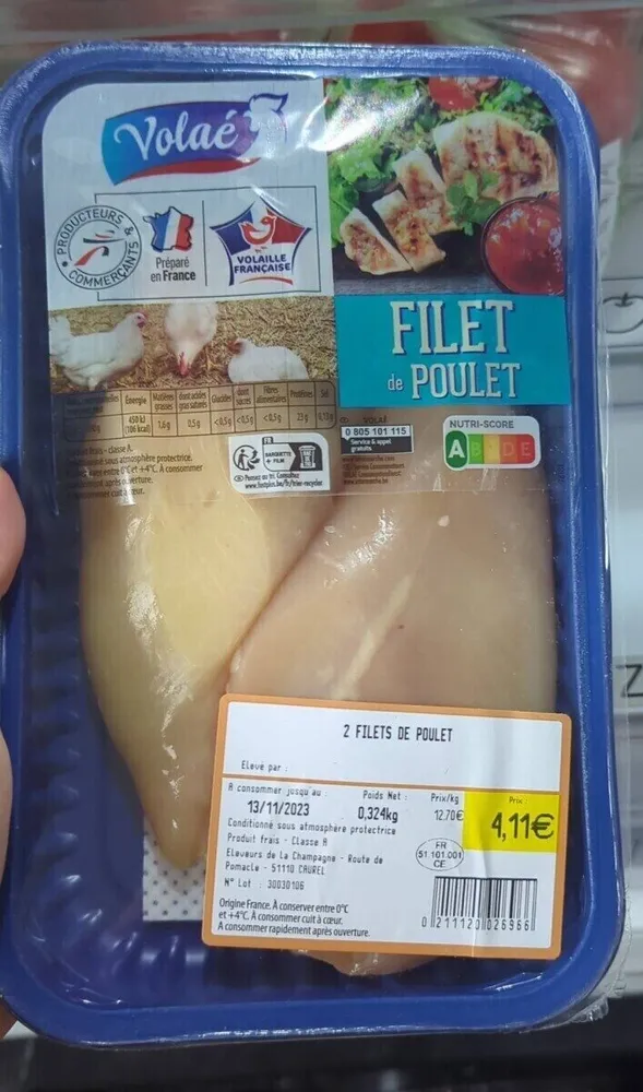 Volae filet de poulet