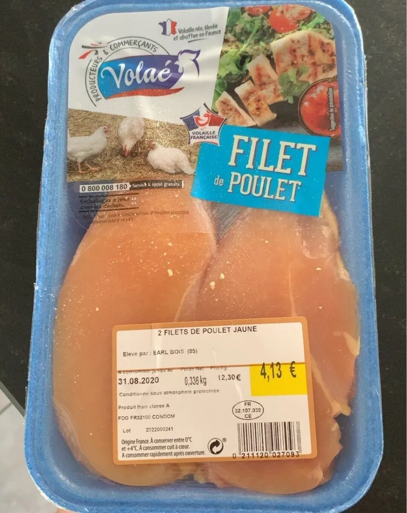 Filet dd Poulet