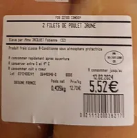 Filet de poulet
