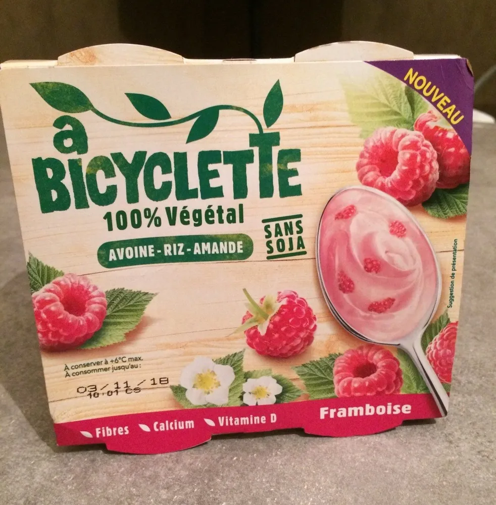 100% végetal : Avoine-Riz-Amande