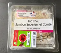 Trio chou jambon superieur et comte