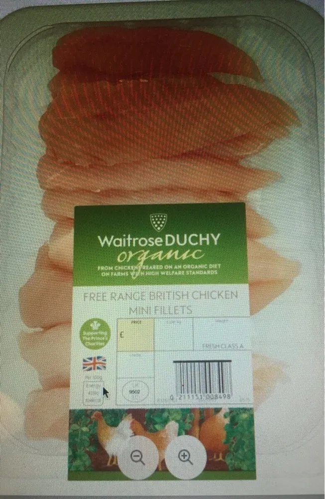 Free range british chicken mini fillet