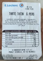 Tarte TATIN 6 PERS