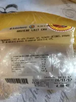 Gruyere au lait cru