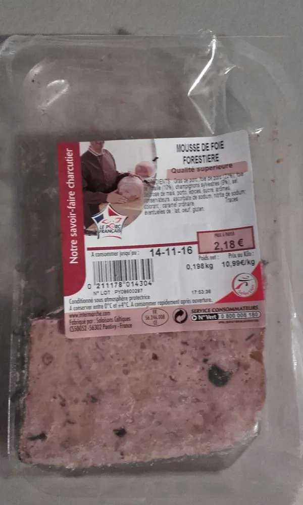Mousse de foie forestière