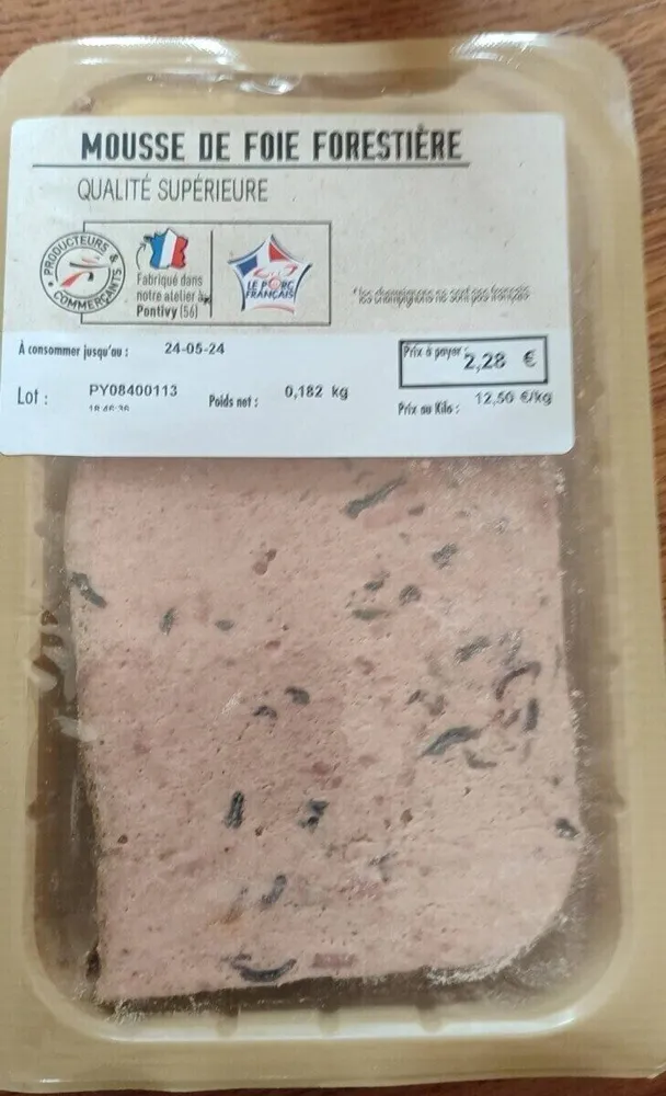 Mousse de foie forestière