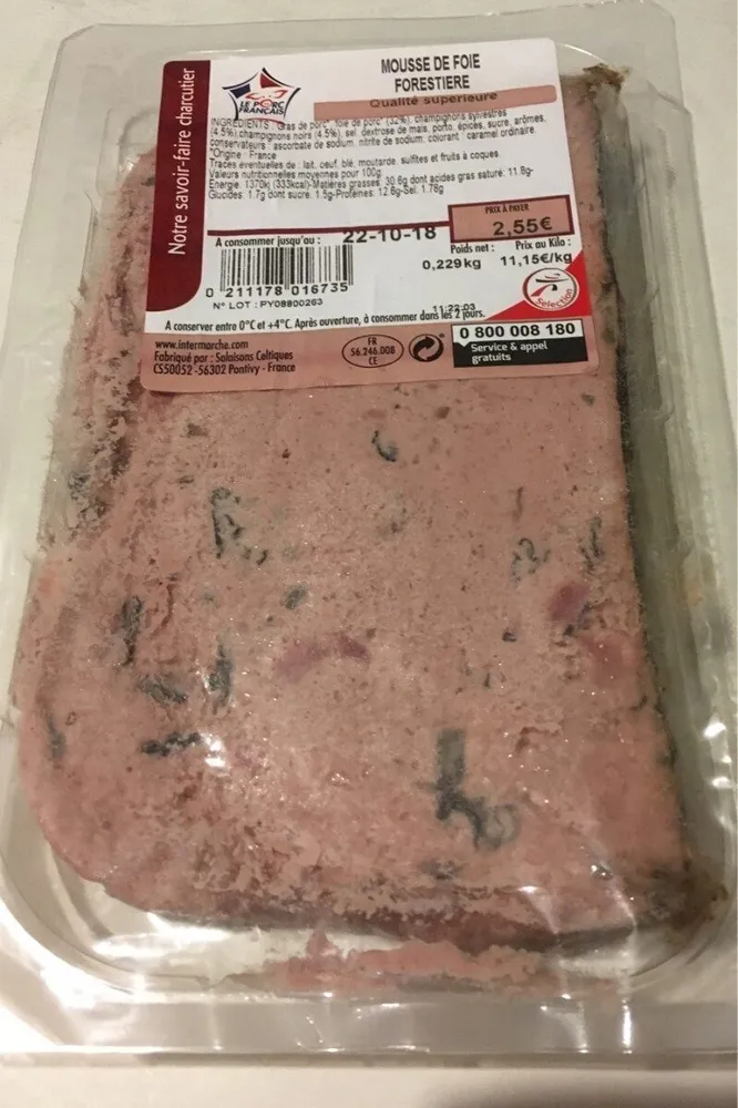 Mousse de foie forestière
