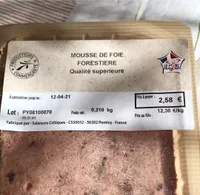 Mousse de foie forestière