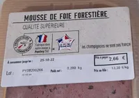 Mousse de foie forestière