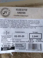 Mousse de foie forestière
