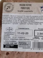 Mousse de foie forestière
