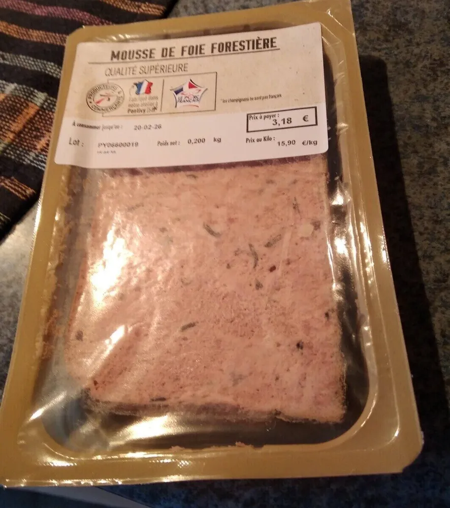Mousse de foie forestière
