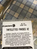 Tartelettes fraises