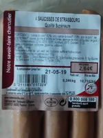 Saucisses de Strasbourg