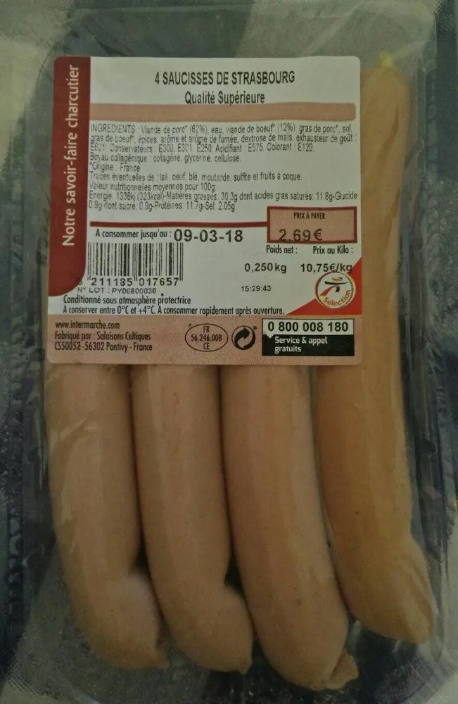 Saucisses de Strasbourg