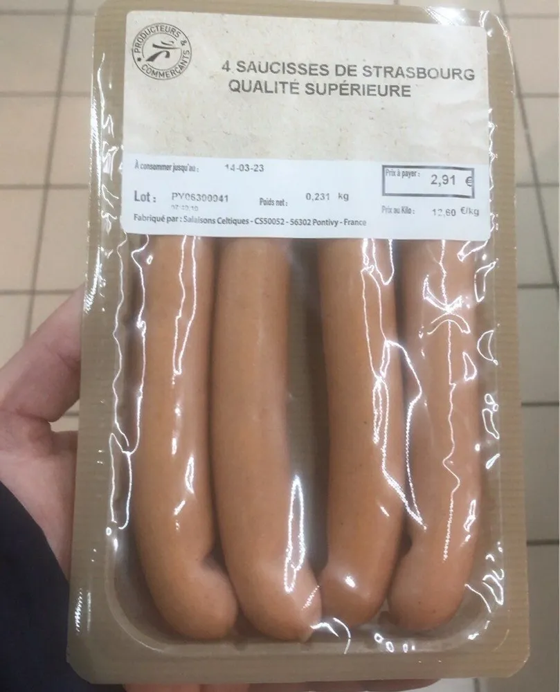 Saucisse Strasbourg