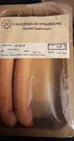 Saucisses de strsbourg