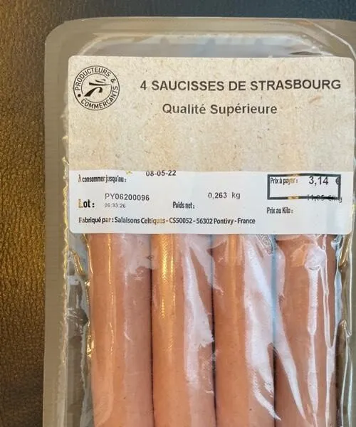 Saucisses de Strasbourg