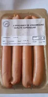 4 Saucisse de Strasbourg qualité supérieure